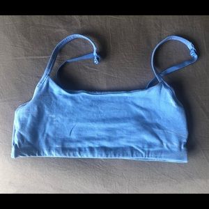 Gap Body - XS blue cotton bralette